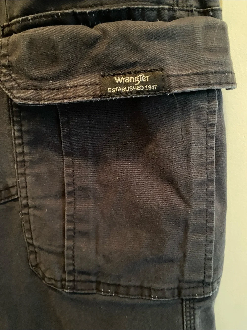 Wrangler Men's Cargo Pants - Faded Black 36/32